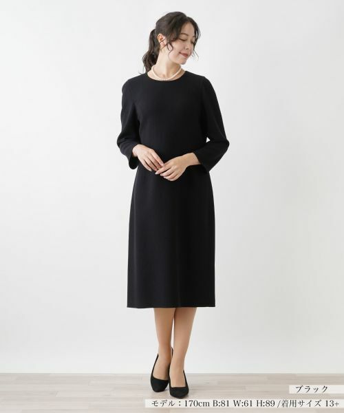 Leilian PLUS HOUSE / レリアンプラスハウス ドレス | サックワンピース | 詳細4