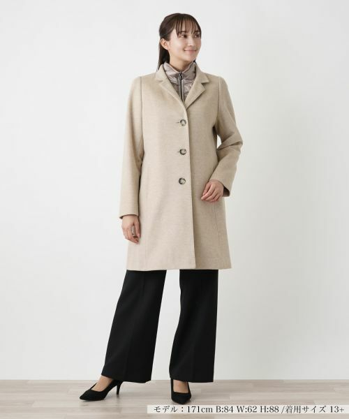 Leilian PLUS HOUSE / レリアンプラスハウス その他アウター | レイヤード風コート | 詳細5