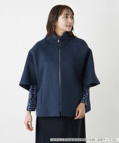 Leilian PLUS HOUSE / レリアンプラスハウス その他アウター | 切替スタンドカラーコート