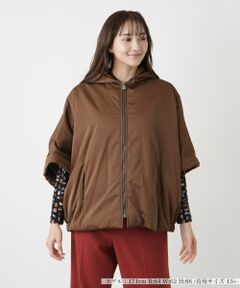 Leilian PLUS HOUSE / レリアンプラスハウス その他アウター | フーデッドショートコート