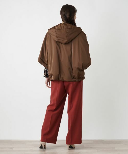 Leilian PLUS HOUSE / レリアンプラスハウス その他アウター | フーデッドショートコート | 詳細3