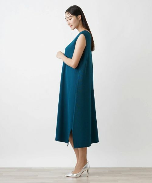 Leilian PLUS HOUSE / レリアンプラスハウス ドレス | ノースリーブロングワンピース | 詳細10