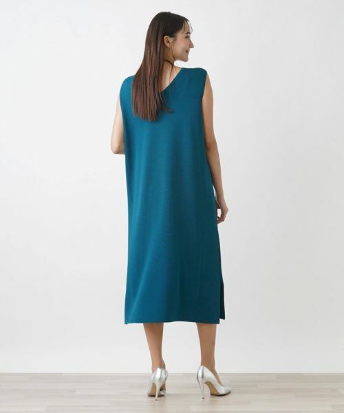 Leilian PLUS HOUSE / レリアンプラスハウス ドレス | ノースリーブロングワンピース | 詳細11