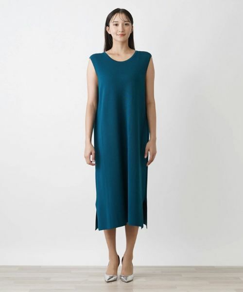 Leilian PLUS HOUSE / レリアンプラスハウス ドレス | ノースリーブロングワンピース | 詳細14