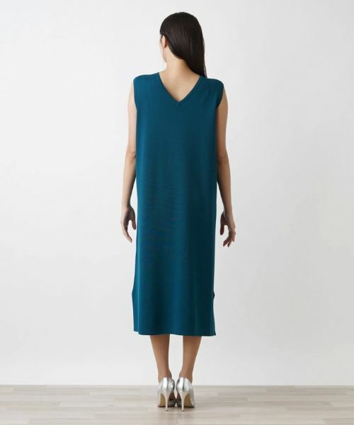 Leilian PLUS HOUSE / レリアンプラスハウス ドレス | ノースリーブロングワンピース | 詳細16