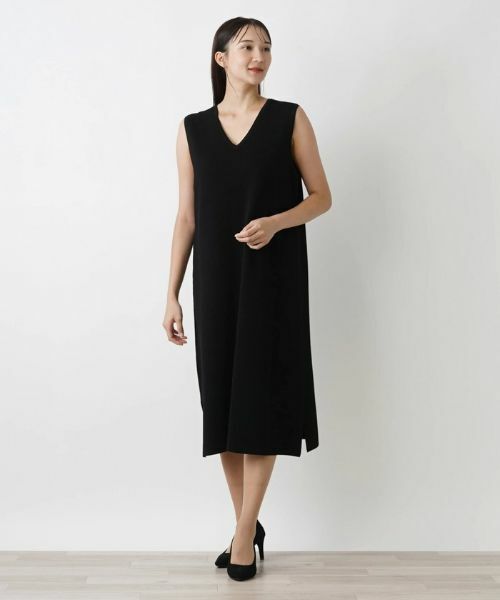 Leilian PLUS HOUSE / レリアンプラスハウス ドレス | ノースリーブロングワンピース | 詳細4