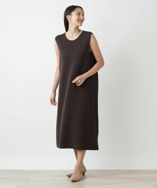 Leilian PLUS HOUSE / レリアンプラスハウス ドレス | ノースリーブロングワンピース | 詳細5