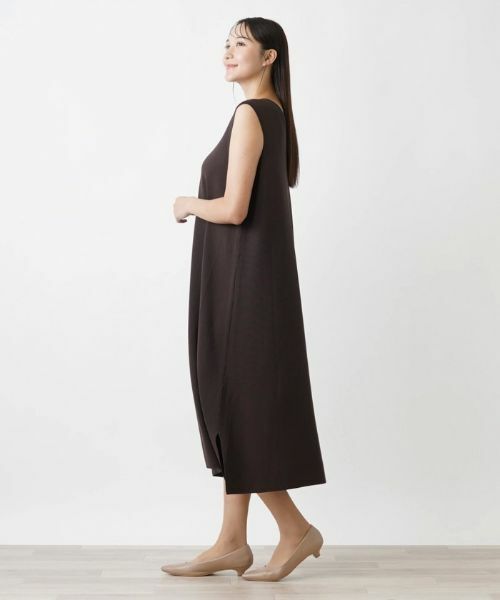 Leilian PLUS HOUSE / レリアンプラスハウス ドレス | ノースリーブロングワンピース | 詳細6