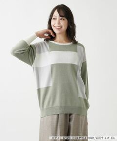 Leilian PLUS HOUSE / レリアンプラスハウス ニット・セーター | セーター【HAND】