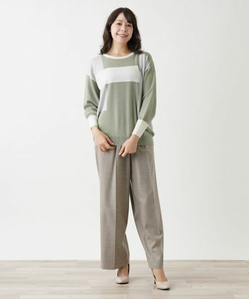 Leilian PLUS HOUSE / レリアンプラスハウス ニット・セーター | セーター【HAND】 | 詳細1