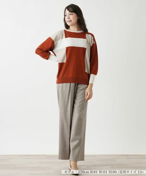 Leilian PLUS HOUSE / レリアンプラスハウス ニット・セーター | セーター【HAND】 | 詳細5