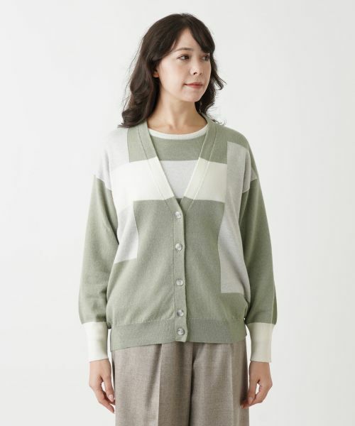 Leilian PLUS HOUSE / レリアンプラスハウス カーディガン・ボレロ | カーディガン【HAND】 | 詳細8