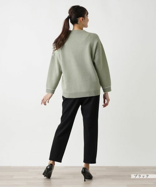 Leilian PLUS HOUSE / レリアンプラスハウス その他パンツ | テーパードパンツ【店舗人気】【裏起毛】 | 詳細6