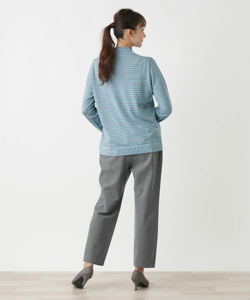 Leilian PLUS HOUSE / レリアンプラスハウス その他パンツ | テーパードパンツ【店舗人気】【裏起毛】 | 詳細9