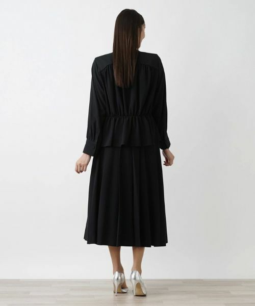 Leilian PLUS HOUSE / レリアンプラスハウス シャツ・ブラウス | ノーカラーブラウス【BOURGE】 | 詳細3