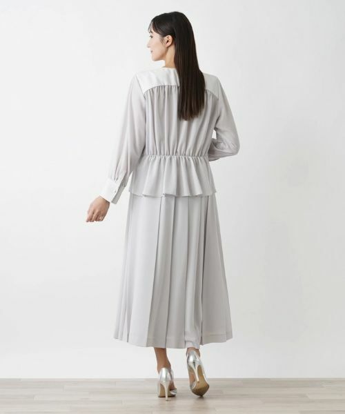 Leilian PLUS HOUSE / レリアンプラスハウス シャツ・ブラウス | ノーカラーブラウス【BOURGE】 | 詳細6