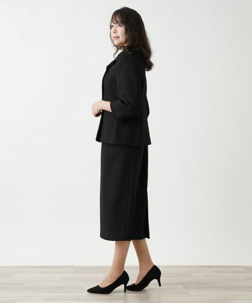 Leilian PLUS HOUSE / レリアンプラスハウス ミニ・ひざ丈スカート | タイトスカート【BOURGE】 | 詳細2