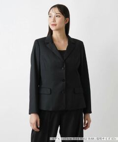 Leilian PLUS HOUSE / レリアンプラスハウス テーラードジャケット | バックペプラムブレザー