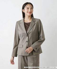 Leilian PLUS HOUSE / レリアンプラスハウス テーラードジャケット | バックペプラムブレザー