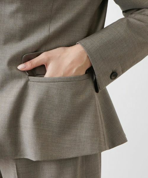 Leilian PLUS HOUSE / レリアンプラスハウス テーラードジャケット | バックペプラムブレザー | 詳細12