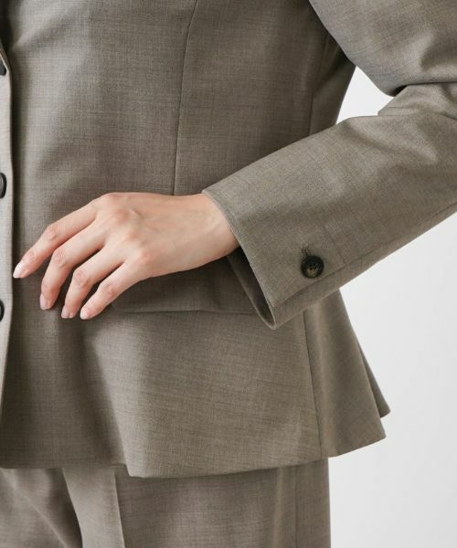 Leilian PLUS HOUSE / レリアンプラスハウス テーラードジャケット | バックペプラムブレザー | 詳細13
