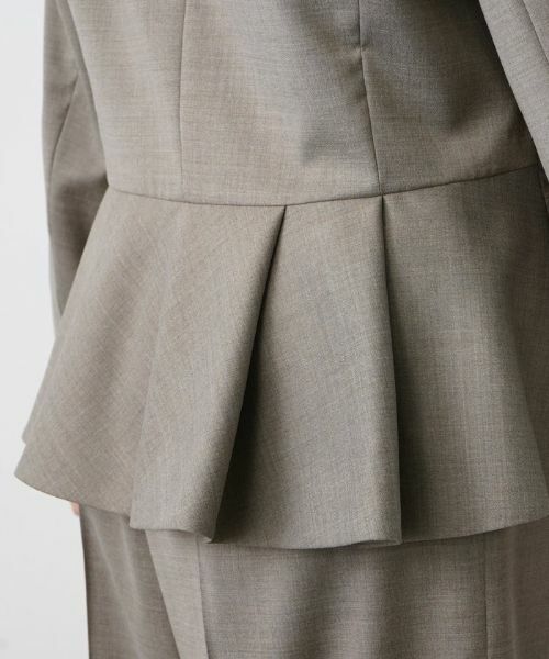 Leilian PLUS HOUSE / レリアンプラスハウス テーラードジャケット | バックペプラムブレザー | 詳細14