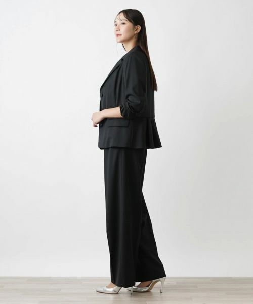 Leilian PLUS HOUSE / レリアンプラスハウス テーラードジャケット | バックペプラムブレザー | 詳細2