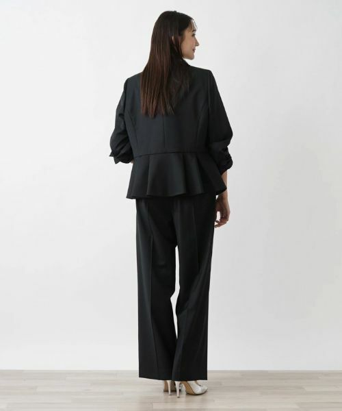 Leilian PLUS HOUSE / レリアンプラスハウス テーラードジャケット | バックペプラムブレザー | 詳細3