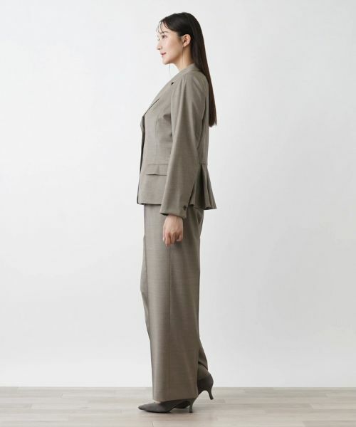 Leilian PLUS HOUSE / レリアンプラスハウス テーラードジャケット | バックペプラムブレザー | 詳細5