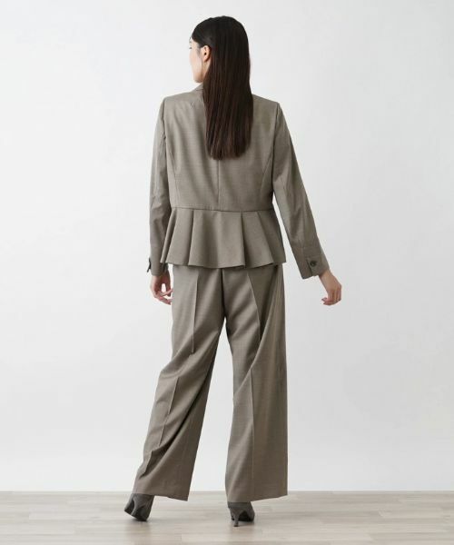 Leilian PLUS HOUSE / レリアンプラスハウス テーラードジャケット | バックペプラムブレザー | 詳細6