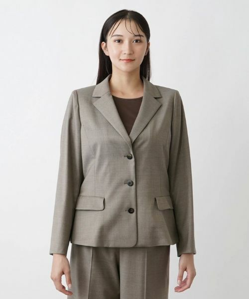 Leilian PLUS HOUSE / レリアンプラスハウス テーラードジャケット | バックペプラムブレザー | 詳細7