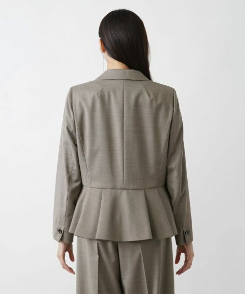 Leilian PLUS HOUSE / レリアンプラスハウス テーラードジャケット | バックペプラムブレザー | 詳細9