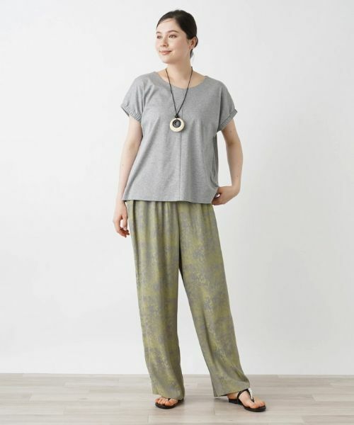 Leilian PLUS HOUSE / レリアンプラスハウス カットソー | 半袖カットソー【Leilian WHITE LABEL】 | 詳細1