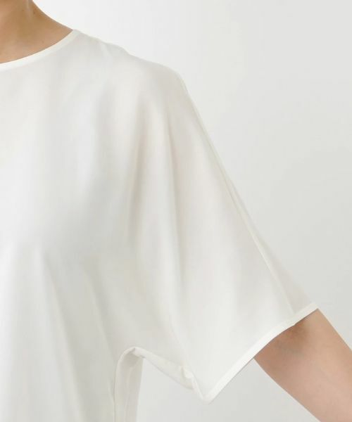 Leilian PLUS HOUSE / レリアンプラスハウス シャツ・ブラウス | 五分袖プルオーバーブラウス【BOURGE】 | 詳細14