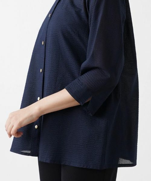 Leilian PLUS HOUSE / レリアンプラスハウス シャツ・ブラウス | 羽織ブラウス【Leilian WHITE LABEL】 | 詳細12