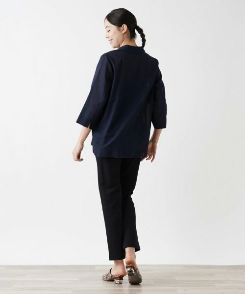 Leilian PLUS HOUSE / レリアンプラスハウス シャツ・ブラウス | 羽織ブラウス【Leilian WHITE LABEL】 | 詳細6