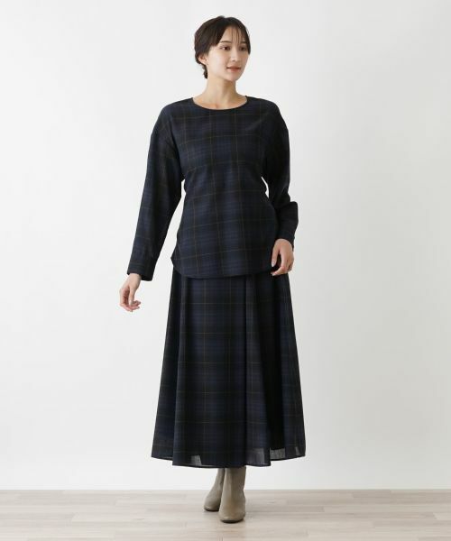 Leilian PLUS HOUSE / レリアンプラスハウス シャツ・ブラウス | タータンチェックブラウス | 詳細7