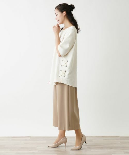 Leilian PLUS HOUSE / レリアンプラスハウス シャツ・ブラウス | クルーネックブラウス | 詳細12