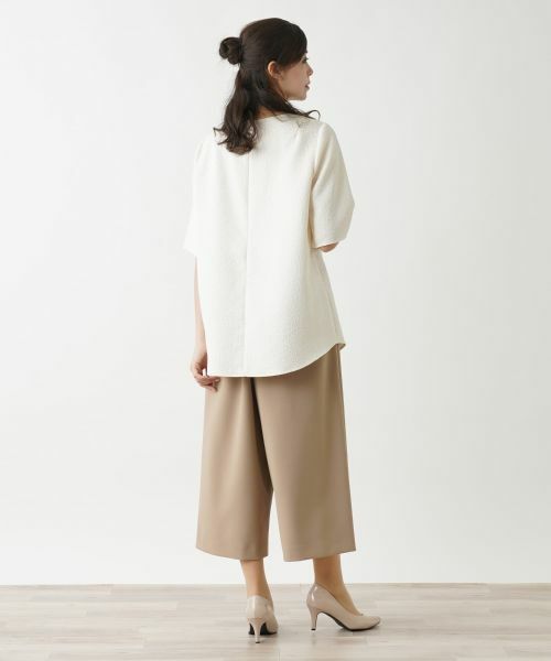 Leilian PLUS HOUSE / レリアンプラスハウス シャツ・ブラウス | クルーネックブラウス | 詳細13