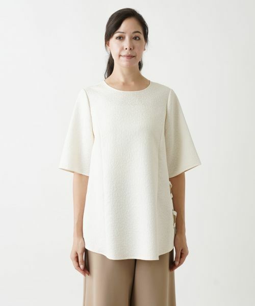 Leilian PLUS HOUSE / レリアンプラスハウス シャツ・ブラウス | クルーネックブラウス | 詳細14