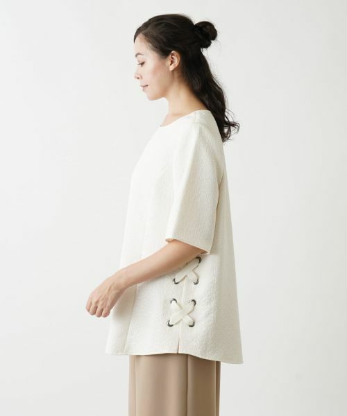 Leilian PLUS HOUSE / レリアンプラスハウス シャツ・ブラウス | クルーネックブラウス | 詳細15