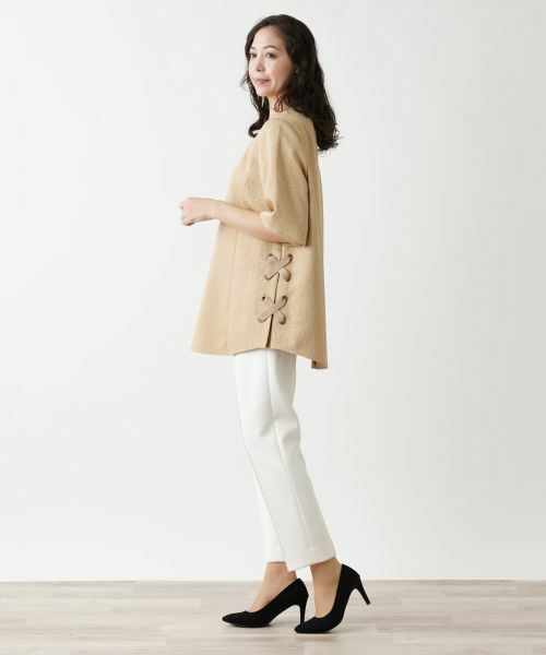 Leilian PLUS HOUSE / レリアンプラスハウス シャツ・ブラウス | クルーネックブラウス | 詳細7