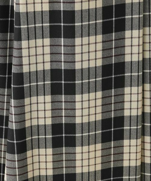 Leilian PLUS HOUSE / レリアンプラスハウス ミニ・ひざ丈スカート | タータンチェックフレアスカート | 詳細17