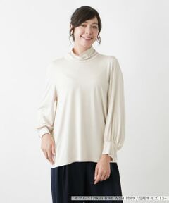 Leilian PLUS HOUSE / レリアンプラスハウス カットソー | ハイネックカットソー