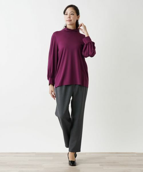 Leilian PLUS HOUSE / レリアンプラスハウス カットソー | ハイネックカットソー | 詳細17