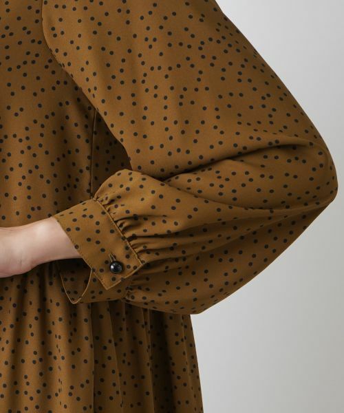 Leilian PLUS HOUSE / レリアンプラスハウス ドレス | ティアード切り替えワンピース【プラス企画】 | 詳細12