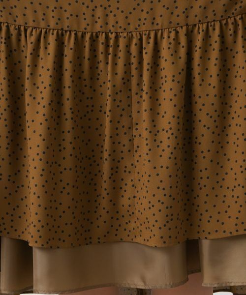 Leilian PLUS HOUSE / レリアンプラスハウス ドレス | ティアード切り替えワンピース【プラス企画】 | 詳細15