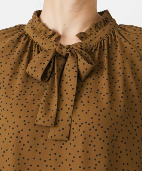 Leilian PLUS HOUSE / レリアンプラスハウス シャツ・ブラウス | ボウタイブラウス【プラス企画】 | 詳細7