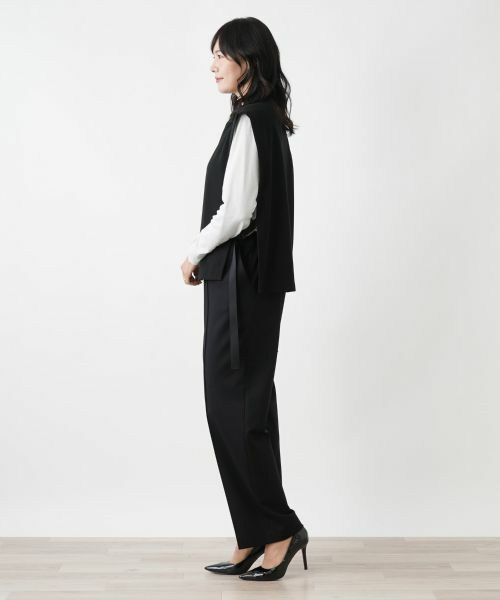 Leilian PLUS HOUSE / レリアンプラスハウス テーラードジャケット | プルオーバーベスト【プラス企画】 | 詳細2