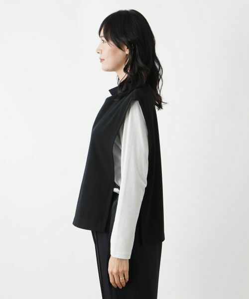 Leilian PLUS HOUSE / レリアンプラスハウス テーラードジャケット | プルオーバーベスト【プラス企画】 | 詳細5